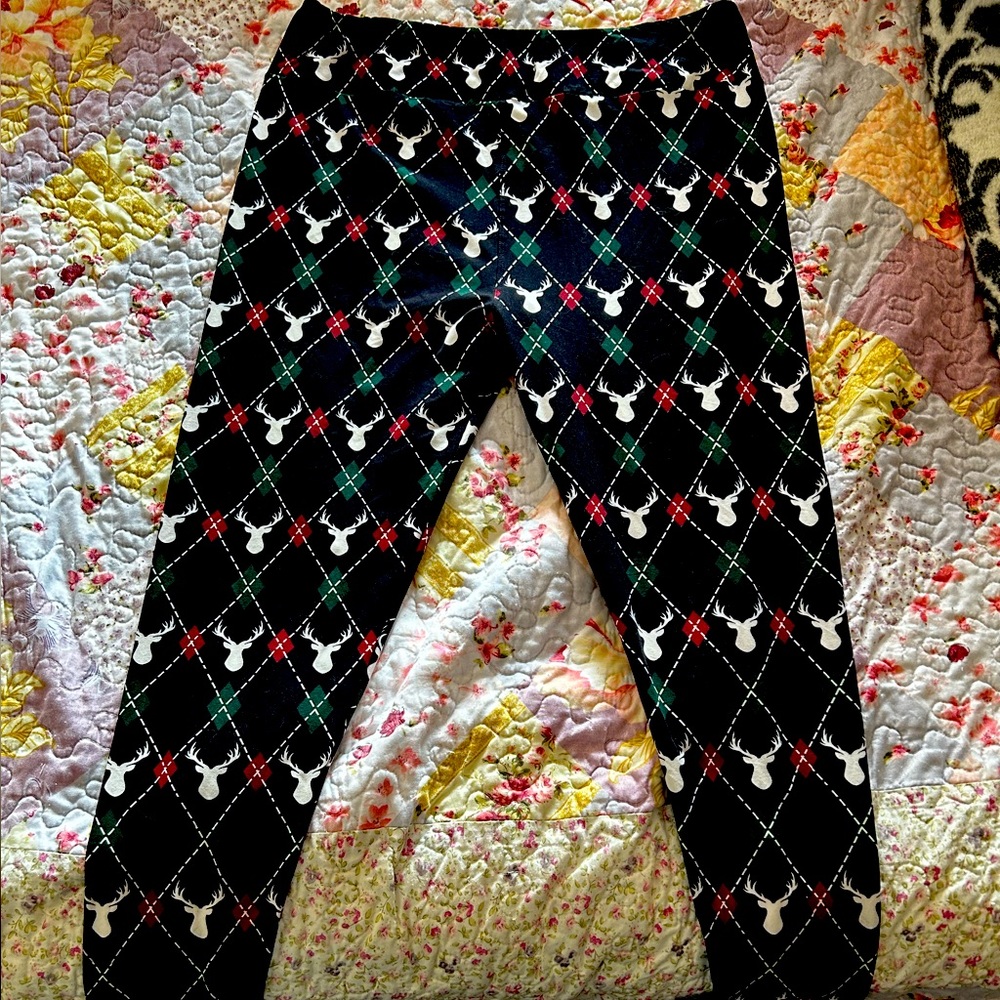 Sweet legs plus Christmas leggings